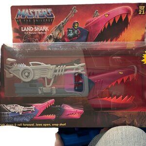New in the box Masters of the Universe Land Shark Evil Monster Vehicle